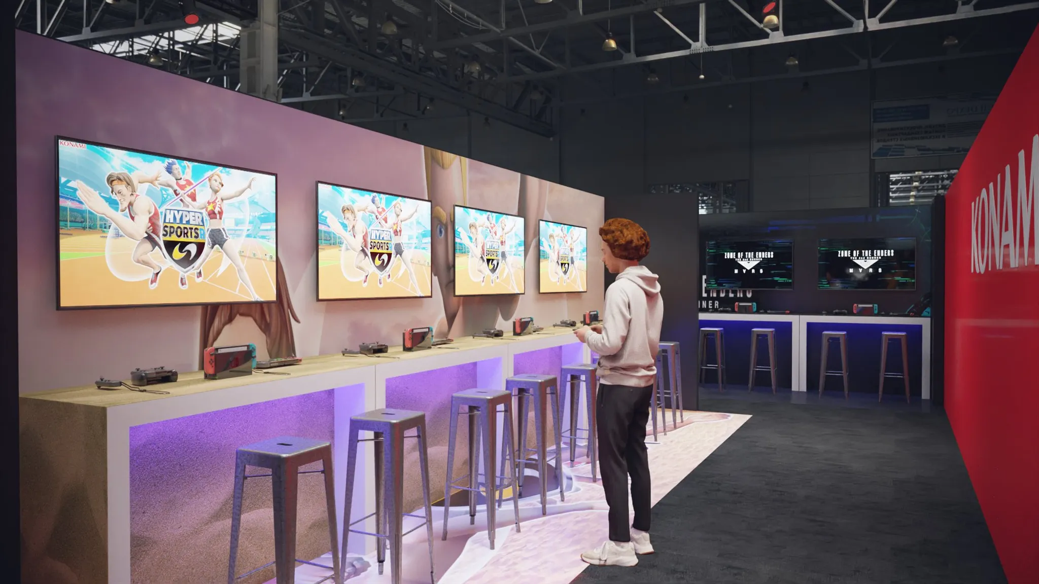 50x50 Île booth design by Reaction Space